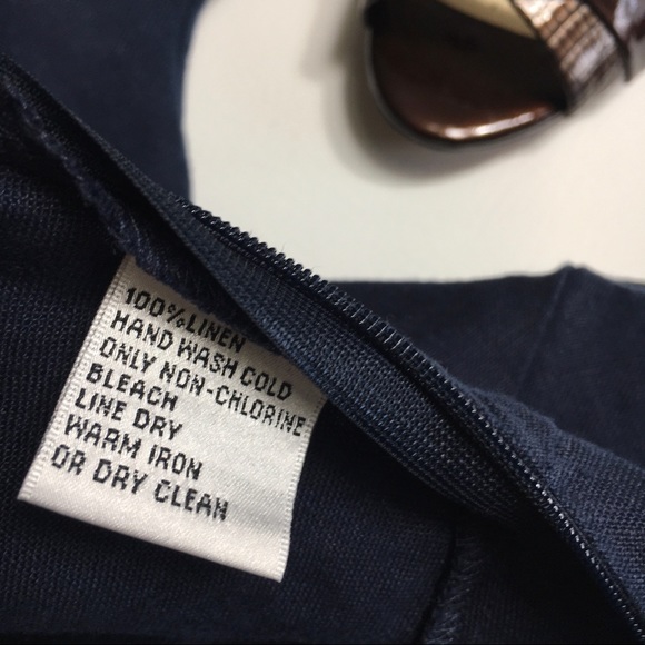 Talbots 100% Linen (Irish) Blue 2-piece Suit, sz 4 - Picture 3 of 8